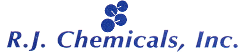 Original R.J. Chemicals logo, 500 by 109 pixels